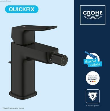 Смеситель для биде Grohe Dice черный матовый 1018772430