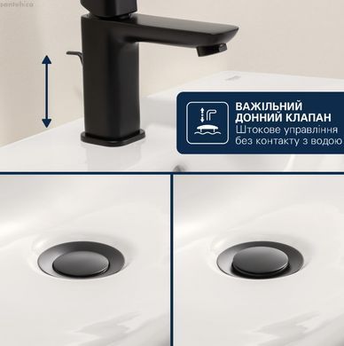 Смеситель для биде Grohe Dice черный матовый 1018772430