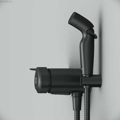 Смеситель TouchReel, монтируемый в стену с гигиеническим душем и полкой F0H85A822 AM.PM X-Joy