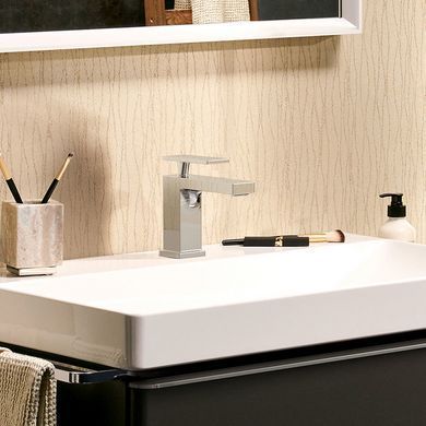 Змішувач для раковини Hansgrohe Tecturis E CoolStart EcoSmart хром 73002000 з донним клапаном