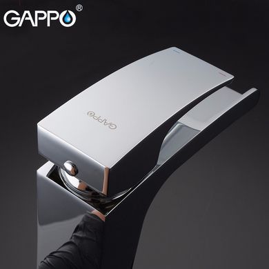 Змішувач для умивальника GAPPO G1007-21, хром