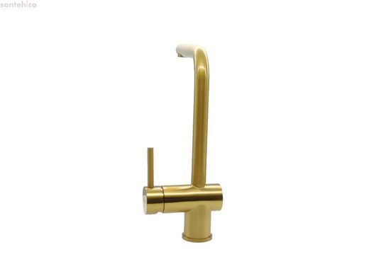Смеситель для кухни Fabiano FKM 45 SS Nano Gold pvd-золото 8232.401.1139