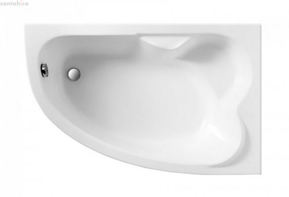 Акриловая ванна Polimat Noel 140x80 P 00853 белая, правая