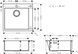 Мийка для кухні hansgrohe S51 S510-F450 SilicaTec сірий камінь 43312290