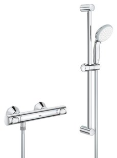 Термостат для душа с душевым гарнитуром Grohe Precision Flow хром 34841000