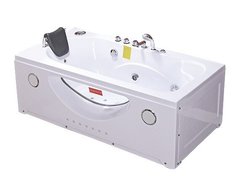 Ванна IRIS прямокутна з гідромасажем 168*85*66 мм TLP-633-G