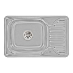 Кухонна мийка Lidz 6642 Micro Decor 0,8 мм (LIDZ664208MICDEC)