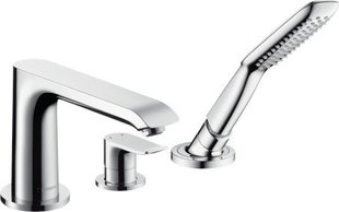 Hansgrohe Смеситель на край ванны, на 3 отверстия, ½’ Hansgrohe Metris 31190000