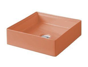 Умывальник керамический 38 см Artceram Scalino, orange cameo (SCL001 13; 00)