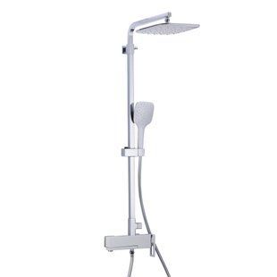 Душевая система GAPPO G2417-8, излив - переключатель на лейку, белый/хром