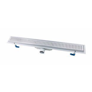 Трап линейный Q-TAP Dry FB304-800 с нержавеющей решеткой 800х73
