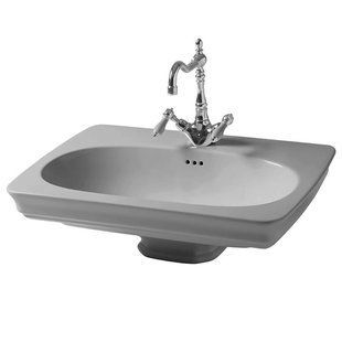 Умывальник керамический 68 см Artceram Civitas, grey acquarello (CIL001 34; 00)
