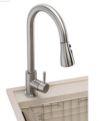 Кухонная мойка GRANADO Basic Estella Terra ksg0103 со смесителем