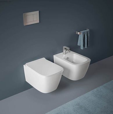 Унитаз подвесной ArtCeram A16 TheReel белый матовый ASV006 05;00 с сиденьям Soft Close