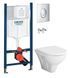 Инсталлиция Grohe Rapid SL 38721001 3 в 1 + Унитаз подвесной Am.Pm Hit FlashClean CTA1700SC с сиденьям Soft Close