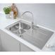 Набір кухонна мийка Grohe EX Sink 31570SD0 K400 + змішувач Concetto 32663001