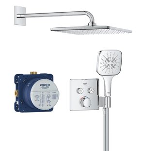 Душевая система скрытого монтажа Grohe Grohtherm SmartControl хром 34865000