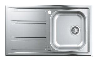 Мийка для кухні Grohe з ексцентриком, 1 чаша, матова 31568SD0