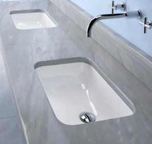 Раковина для ванної вбудована Catalano Sottopiano біла 1SOCN00