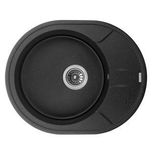 Кухонна мийка GRANADO Marbella Black shine 2901