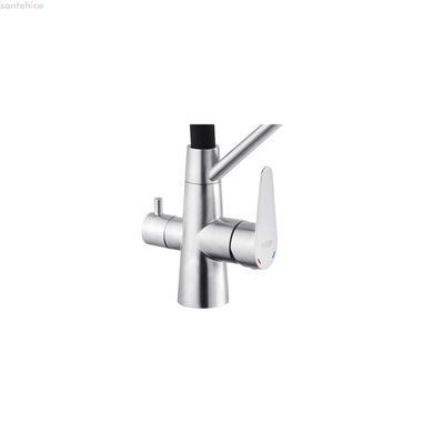 Змішувач для кухні з підключенням до фільтру Kroner KRP Edelstahl Klassisch - ESG03817BLK CV027936