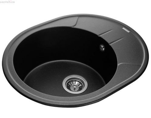 Кухонная мойка GRANADO Marbella Black shine 2901