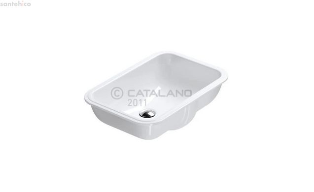 Раковина для ванной встраиваемая Catalano Sottopiano белая 1SOCN00