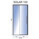 Душевая дверь REA SOLAR BLACK 100 REA-K6512