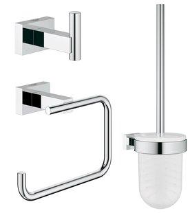 Набір аксесуарів 3 в 1 Grohe ESSENTIALS CUBE NEW 40757001