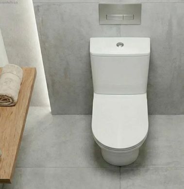 Унітаз напідлоговий Ravak Concept Combi RimOff RKUM100007 із бачком та сидінням Soft Close