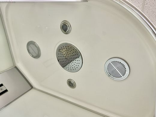 Гідромасажний бокс Veronis 120x80 (Профіль - хром, скло - прозоре) BN-4-120 L
