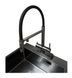 Змішувач для кухні Fabiano FKMC 3124 Black Steel (Cascad) pvd-графіт 8231.403.1543 під фільтровану воду