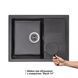 Кухонная мойка Lidz 650x500/200 BLM-14 (LIDZBLM14650500200)