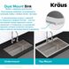 Кухонная мойка с аксессуарами KRAUS KHT301-18 Standart Pro