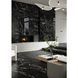Плитка GRES MARMO MOROCCO BLACK RECT, матова, структурована, профарбована в масі, керамограніт
