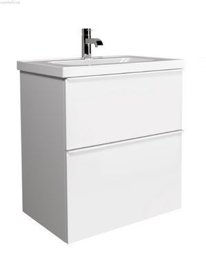 Тумба підлогова/підлогова Мийдодир Grin 65-U 00-0009276 з раковиною River 70