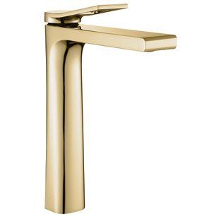 Смеситель для раковины (умывальника) REA SOUL GOLD золотой высокий REA-B9952