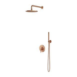 Душевая система скрытого монтажа Omnires Y brushed copper SYSY35CPB