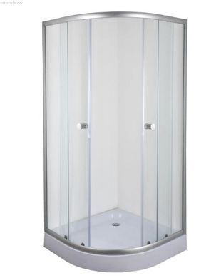Душевая кабина Mixxus Plain 90х90 (Профиль - хром, стекло - прозрачное) MI6899