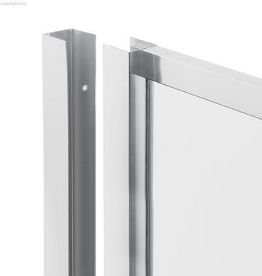 Душевая кабина Qtap Leo 90x90 (Профиль - хром, стекло - прозрачное) LEOCRM10995AC6SET