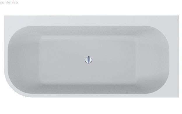 Ванна зі штучного каменю Miraggio Maria L 186x87 білий матовий 8814056