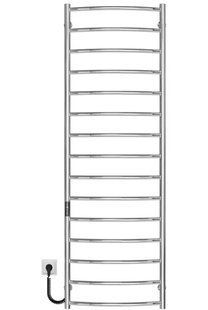 Рушникосушка електрична Deffi Класик 500x1600 хром C.DK.160.50.15.E.C.L.1 ліва