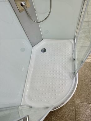 Гідромасажний бокс Veronis 120x80 (Профіль - хром, скло - прозоре) BN-4-120 R