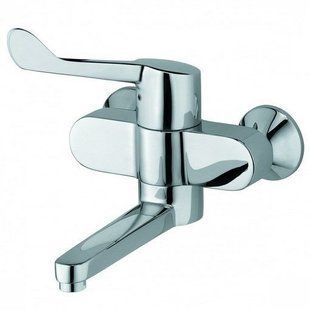 Смеситель для раковины однорычажный настенный Kludi Medi Care хром 349220524