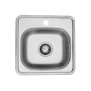 Кухонная мойка из нержавеющей стали Kroner KRP Satin-3838 CV022756