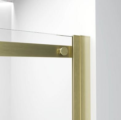 Душова кабіна Weston Linea 90x90 (Профіль - золото, скло - прозоре) L-WKS7-90x90-BRG-TR