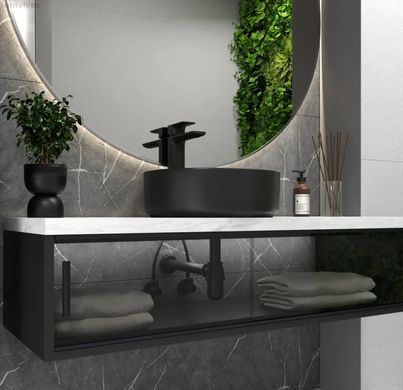 Сифон для раковины Koller Pool черный матовый 1049520651
