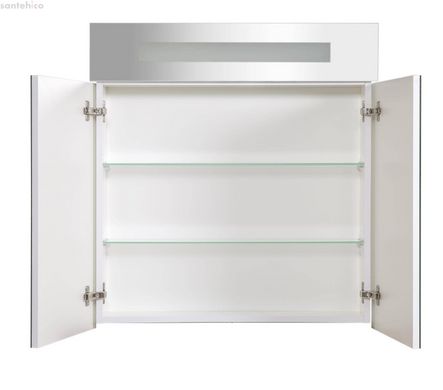Зеркальный шкаф Аква Родос Ника 75 см с подсветкой HC0000023