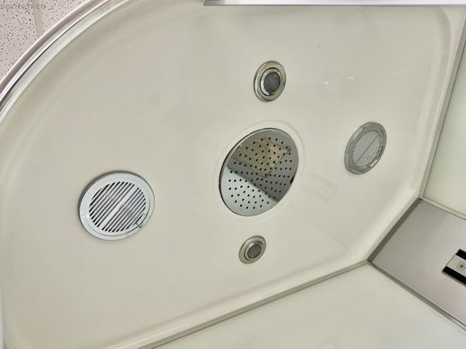 Гідромасажний бокс Veronis 120x80 (Профіль - хром, скло - прозоре) BN-4-120 R