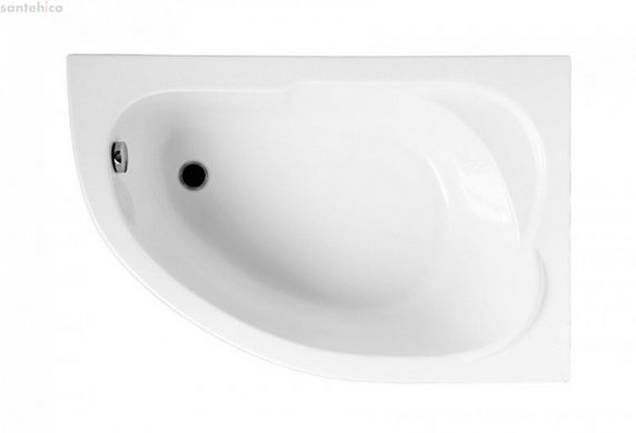 Акриловая ванна Polimat Standard 130x85 P 00343 белая, правая